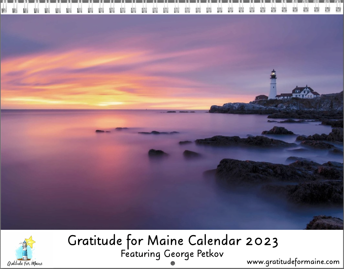 2023 Calendar – Gratitude For Maine